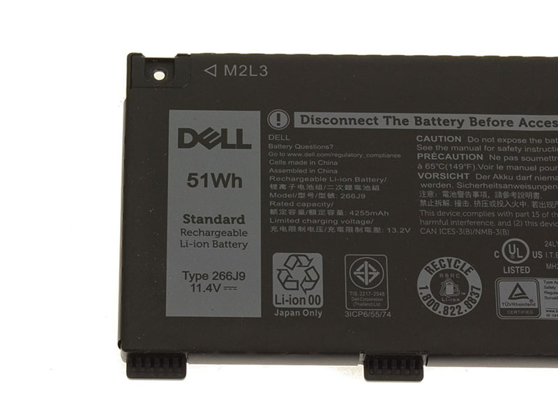 Original Battery Dell G5 5500 4255mAh 51Wh