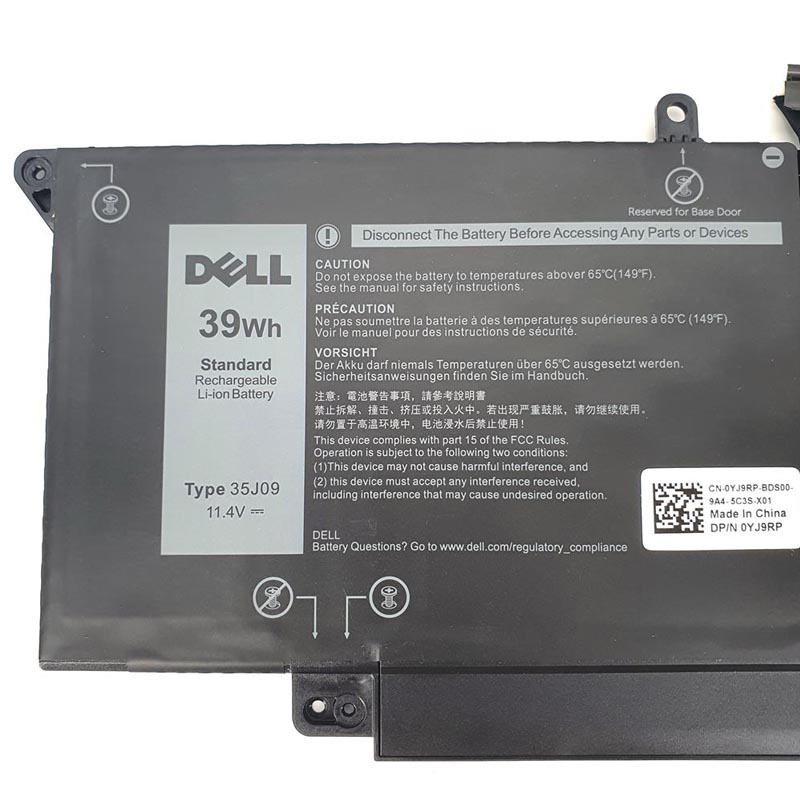 Original Battery Dell Latitude 7410 3255mAh 39Wh