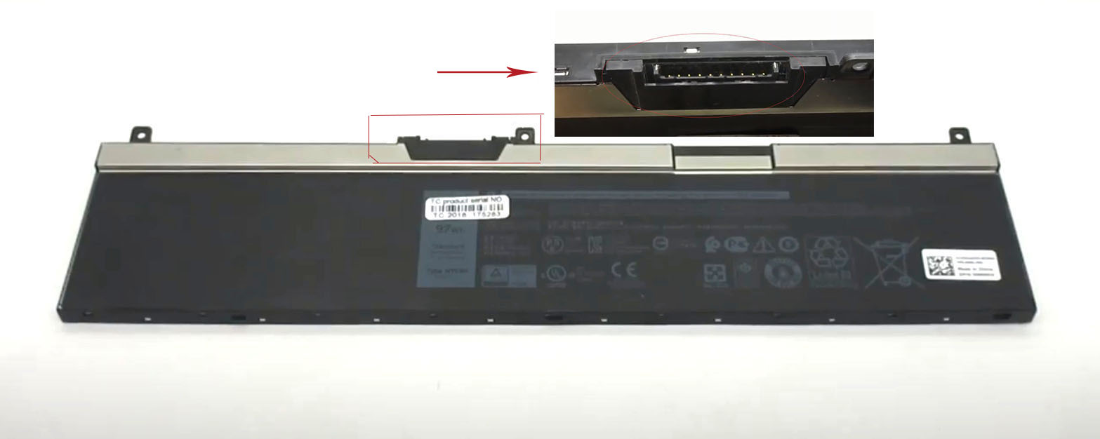 Original 8070mAh 97Wh Battery Dell Precision 7540 7740