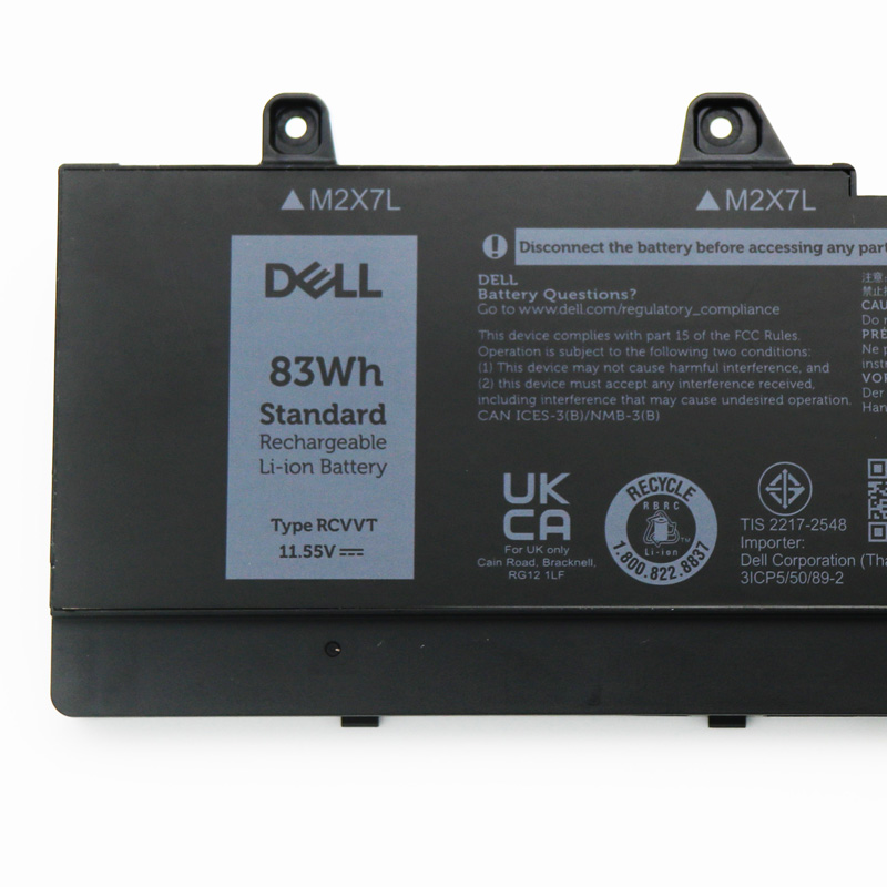 Original Battery Dell Precision 7670 P114F P114F001 6827mAh 83Wh