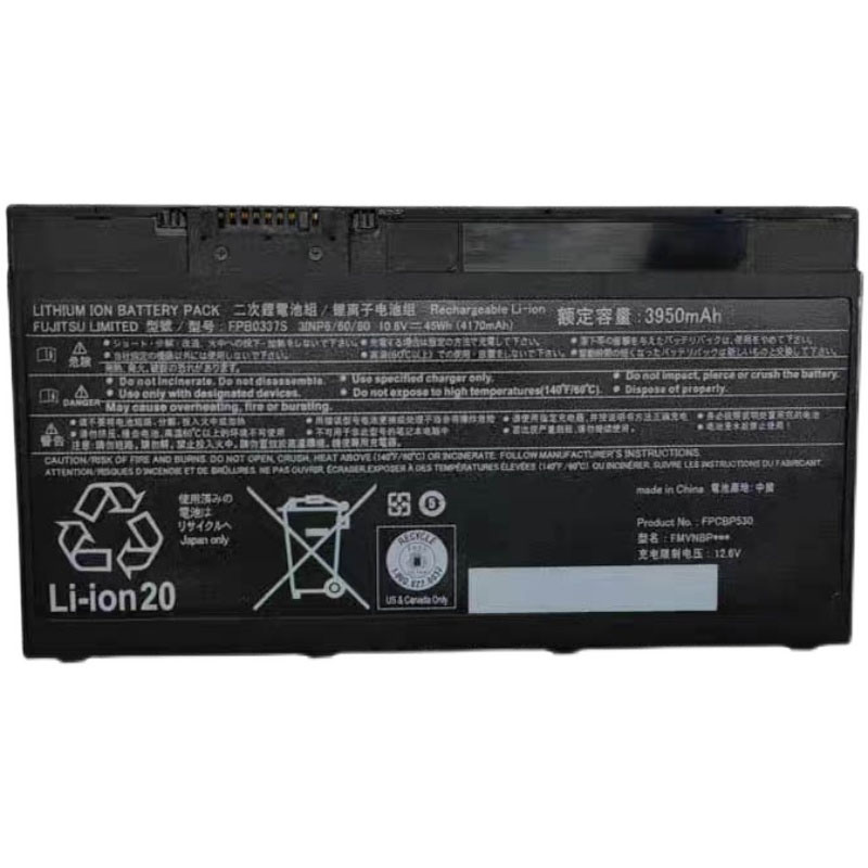 Original Battery Fujitsu Limited Lifebook U727 Series 4170mAh 45Wh