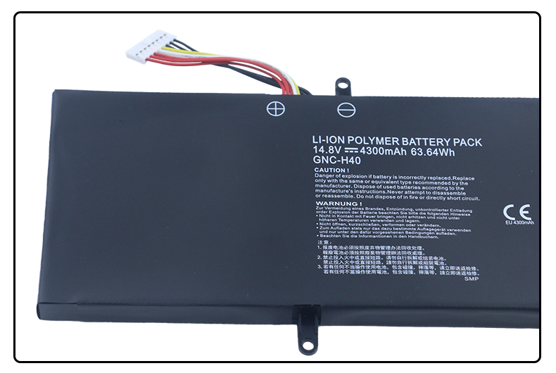 Original Battery Gigabyte GNC-H40 4300mAh 63.64Wh