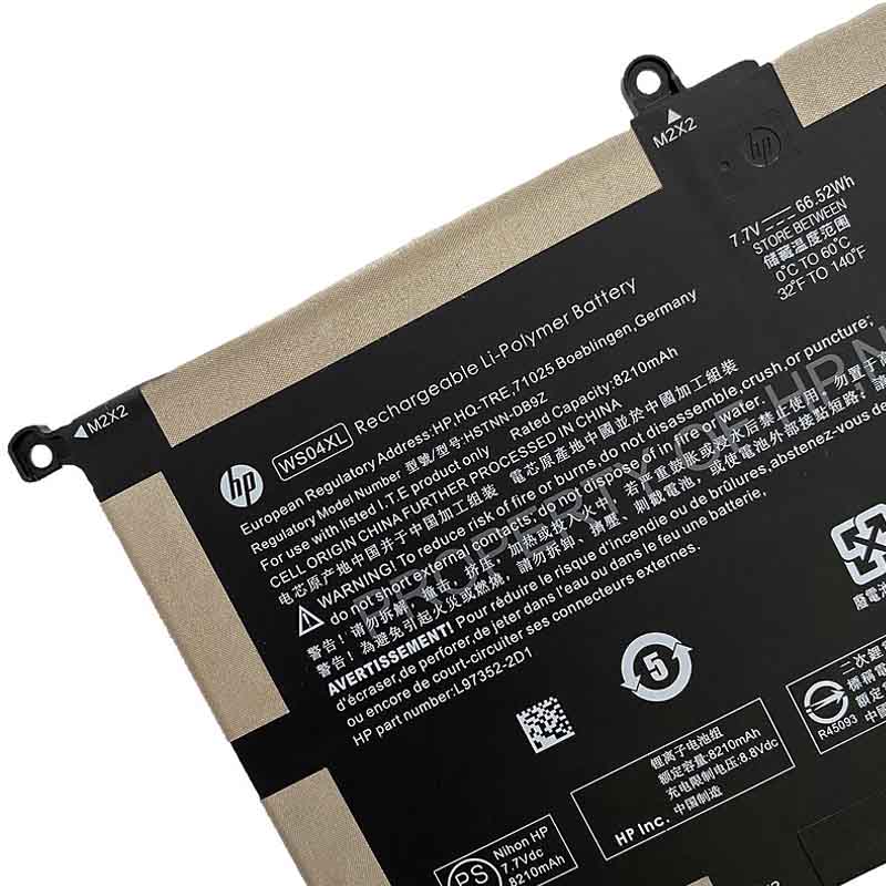 Original Battery HP Spectre x360 Convertible 14-ea 8210mAh 66.52Wh