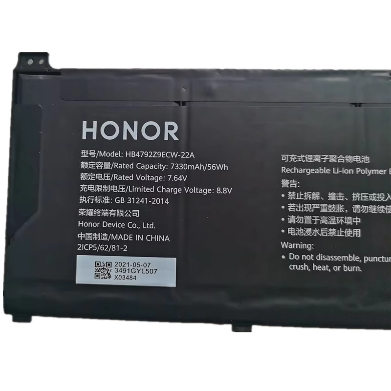 Original Battery Honor NMH-WFQ9HN 7330mAh 56Wh