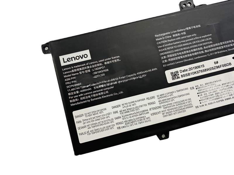 Original Battery Lenovo ThinkPad X390 20Q0 20Q1 4190mAh 48Wh