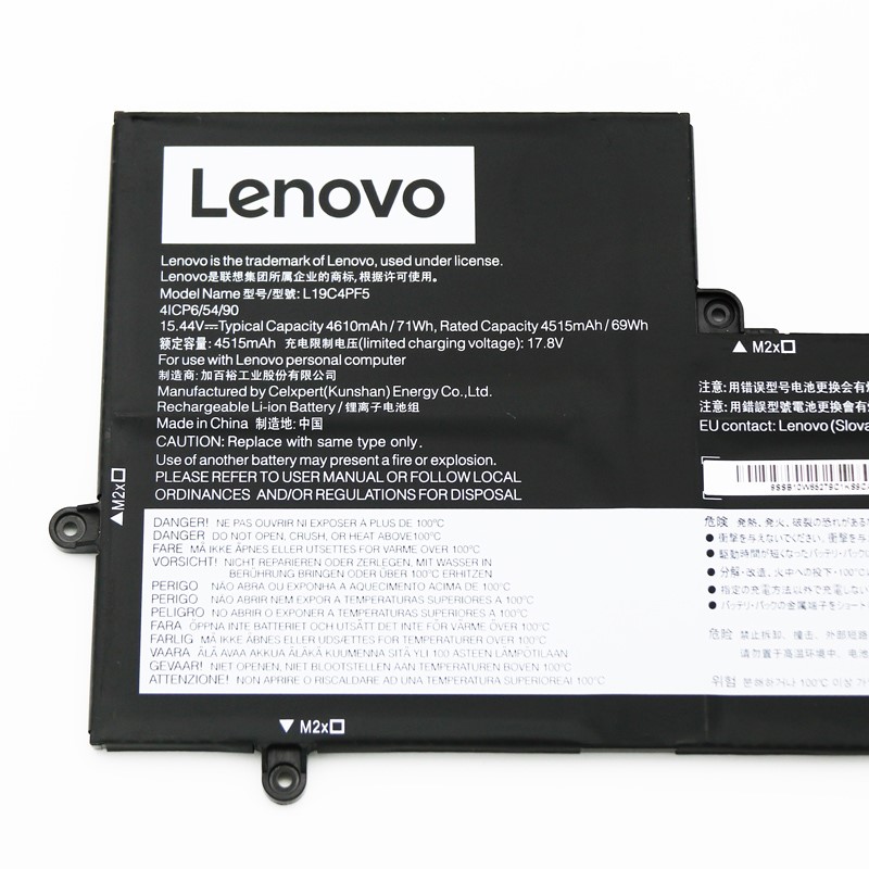 Original Battery Lenovo IdeaPad Slim 7 15ITL05 82AF 4610mAh 71Wh