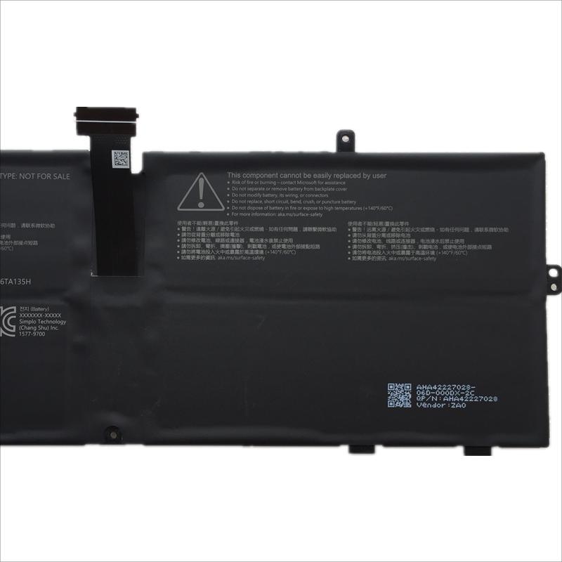 Original Battery Microsoft DYNZ02 916TA135H 5235mAh 39.7Wh