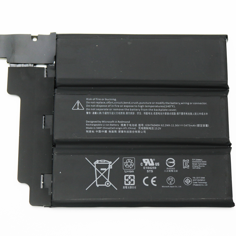 Original Battery Microsoft Surface Book 2 1813 5473mAh 62.2Wh