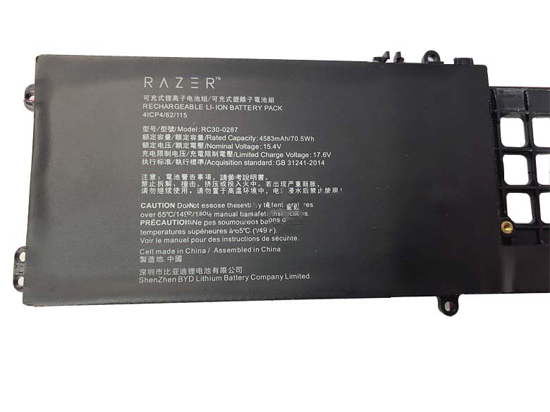 Original Battery Razer Blade Pro 17 2019 RZ09-0287x 4583mAh 70.5Wh