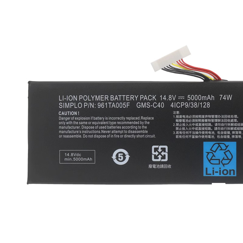 Battery Razer Blade Pro 17 2015 5000mAh 74Wh