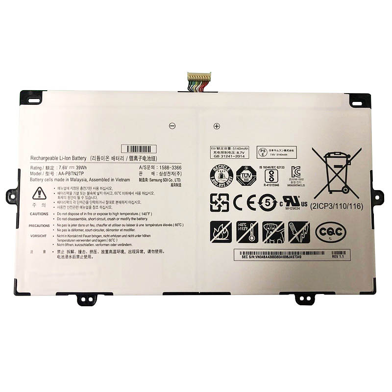 Original Battery Samsung AA-PBTN2TP 5140mAh 39Wh