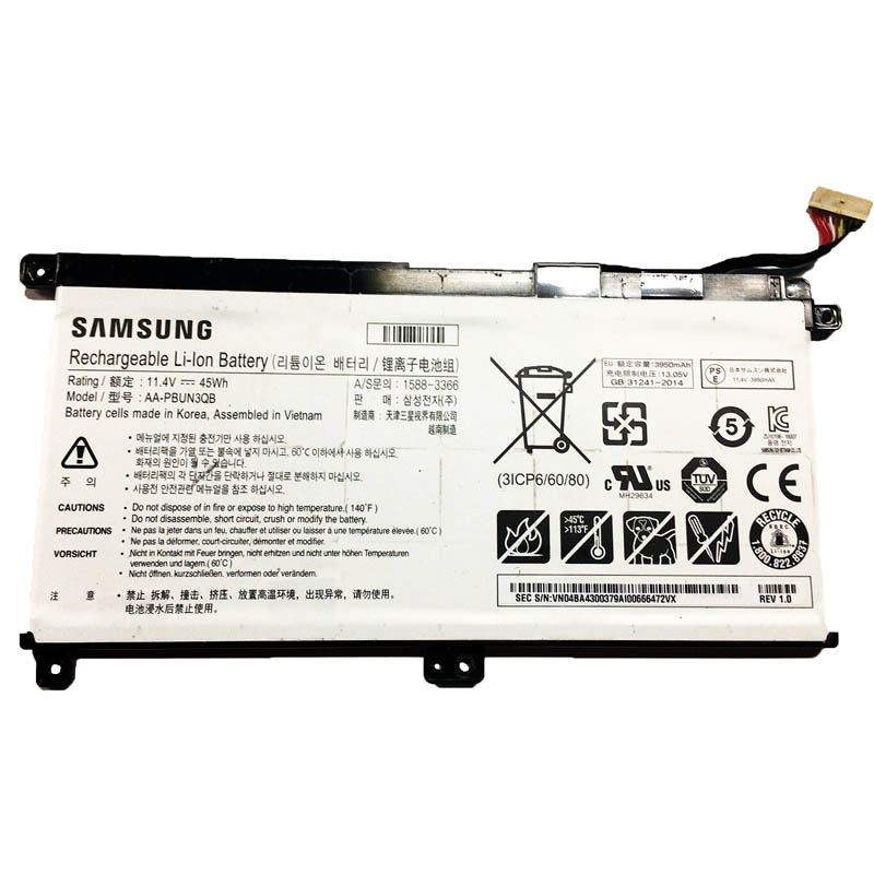 Original Battery Samsung AA-PBUN3QB 3950mAh 45Wh