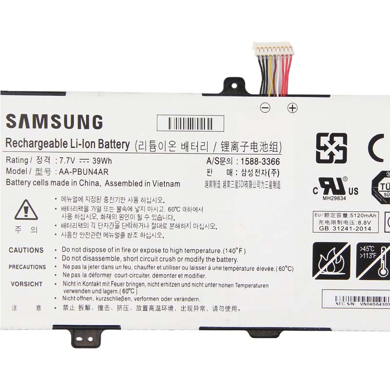 Original Battery Samsung 900X5L-K02 5120mAh 39Wh